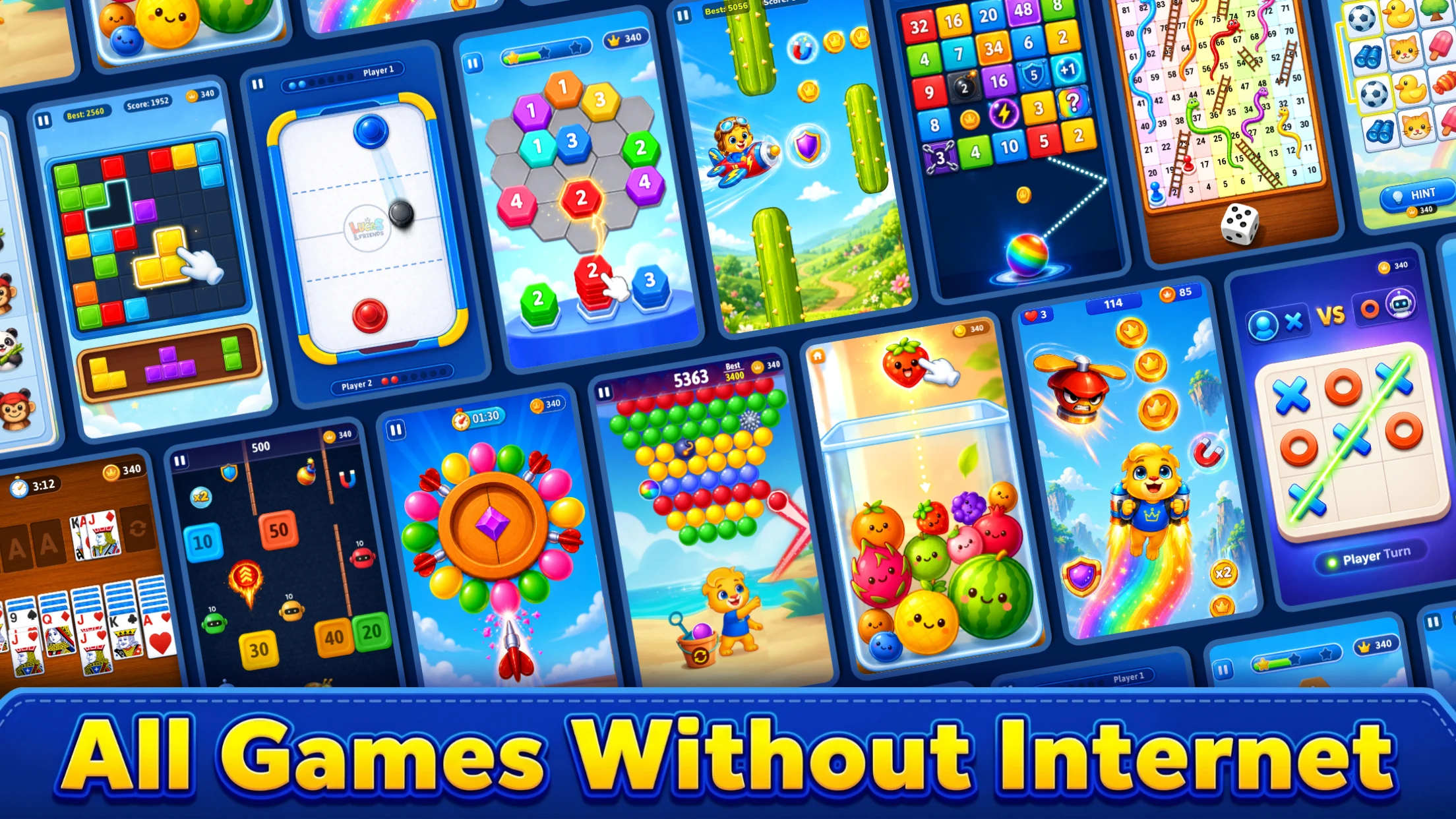 Offline Games & 2 Player Games screenshot